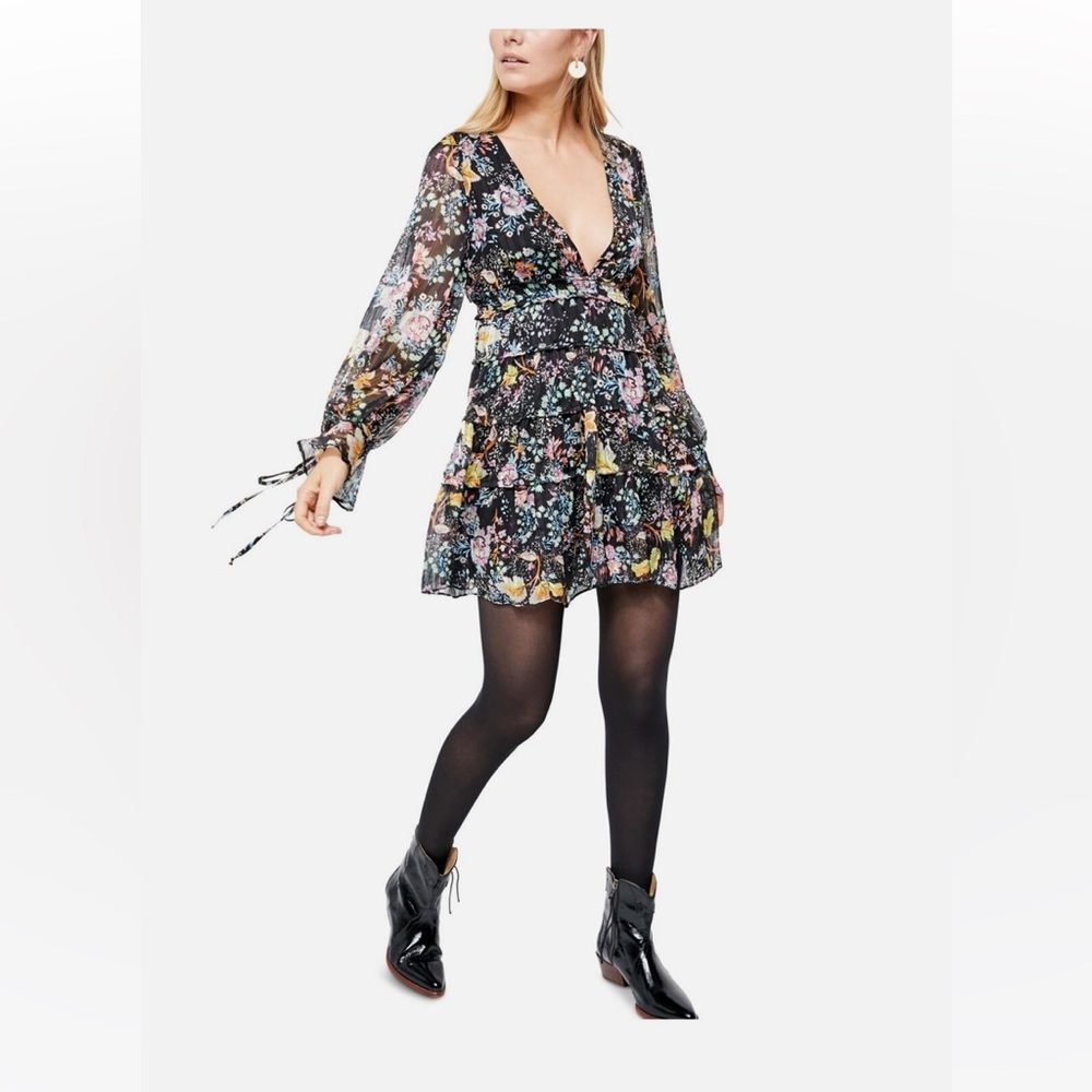 Free People Closer to the heart mini dress